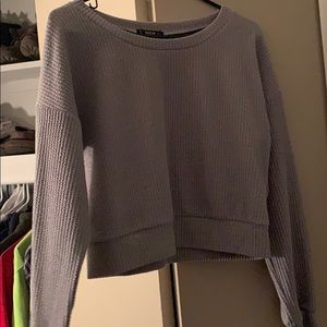 Crop sweater